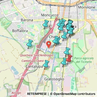 Mappa Via Jan Palach, 20142 Milano MI, Italia (0.947)