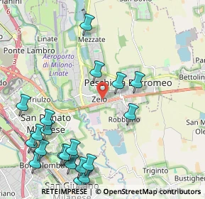 Mappa Via Edmondo de Amicis, 20068 Peschiera Borromeo MI, Italia (2.677)