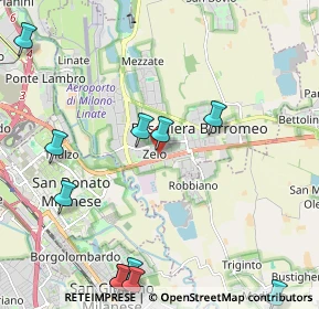 Mappa Via Edmondo de Amicis, 20068 Peschiera Borromeo MI, Italia (2.80818)