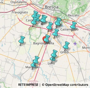 Mappa Via Monsignor Ugo Baccaglioni, 25021 Bagnolo Mella BS, Italia (6.77941)