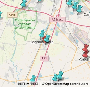 Mappa Via Monsignor Ugo Baccaglioni, 25021 Bagnolo Mella BS, Italia (6.6865)