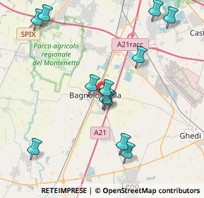 Mappa Via Monsignor Ugo Baccaglioni, 25021 Bagnolo Mella BS, Italia (4.33583)