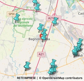 Mappa Via Monsignor Ugo Baccaglioni, 25021 Bagnolo Mella BS, Italia (5.446)