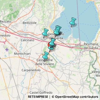 Mappa 25017 Castiglione delle Stiviere MN, Italia (3.89273)
