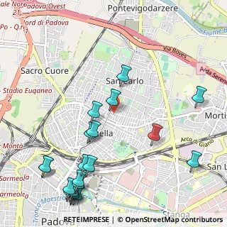 Mappa Via Luigi Boccherini, 35133 Padova PD, Italia (1.395)