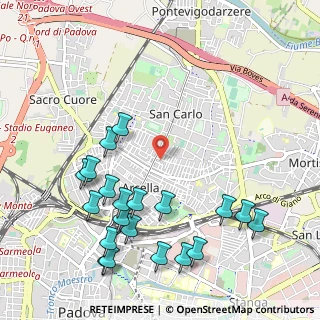 Mappa Via Luigi Boccherini, 35133 Padova PD, Italia (1.239)