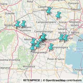 Mappa Via Luigi Boccherini, 35133 Padova PD, Italia (12.58308)