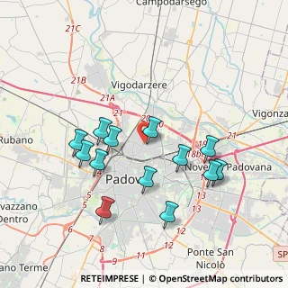 Mappa Via Luigi Boccherini, 35133 Padova PD, Italia (3.60846)