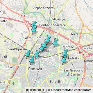 Mappa Via Luigi Boccherini, 35133 Padova PD, Italia (1.44909)