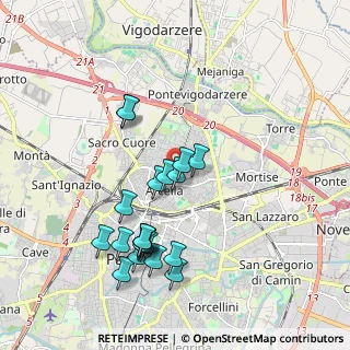 Mappa Via Luigi Boccherini, 35133 Padova PD, Italia (1.909)