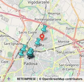 Mappa Via Luigi Boccherini, 35133 Padova PD, Italia (1.84636)