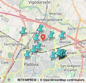 Mappa Via Luigi Boccherini, 35133 Padova PD, Italia (1.70333)