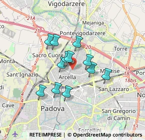 Mappa Via Luigi Boccherini, 35133 Padova PD, Italia (1.27833)
