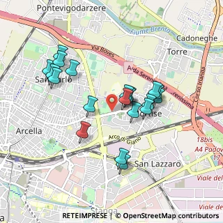 Mappa Via Riccardo Bajardi, 35129 Padova PD, Italia (0.822)