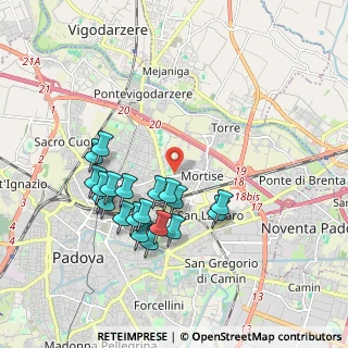 Mappa Via Riccardo Bajardi, 35129 Padova PD, Italia (1.8015)