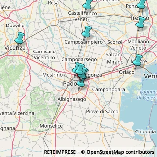 Mappa Via Riccardo Bajardi, 35129 Padova PD, Italia (16.66636)