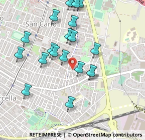 Mappa Via Saetta, 35122 Padova PD, Italia (0.502)