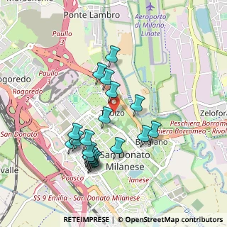 Mappa Via Spilamberto, 20097 San Donato Milanese MI, Italia (0.892)