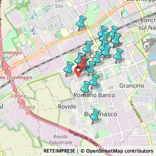Mappa Via Monte Grappa, 20094 Corsico MI, Italia (0.767)
