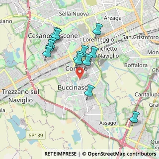Mappa Via Marsala, 20090 Buccinasco MI, Italia (1.74462)