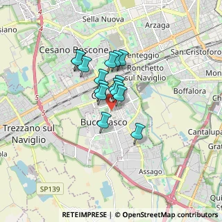 Mappa Via Marsala, 20090 Buccinasco MI, Italia (1.10467)
