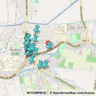 Mappa Via Giacomo Matteotti, 30031 Dolo VE, Italia (0.4615)