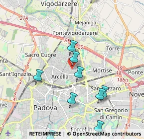 Mappa Via Tiziano Vecellio, 35132 Padova PD, Italia (2.78231)