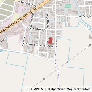 Mappa Via Calzoni, 5, 25030 Pompiano, Brescia (Lombardia)