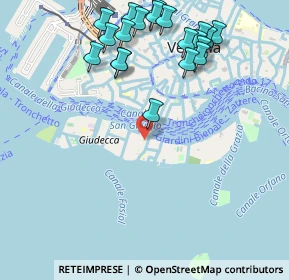 Mappa Sestiere Giudecca, 30133 Venezia VE, Italia (1.203)