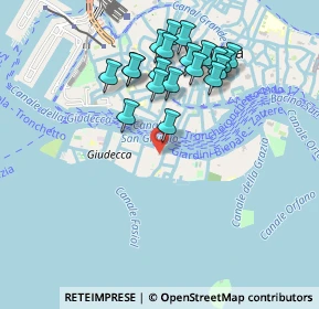 Mappa Sestiere Giudecca, 30133 Venezia VE, Italia (0.9205)