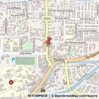 Mappa Via Benedetto Cairoli, 64, 30031 Dolo, Venezia (Veneto)