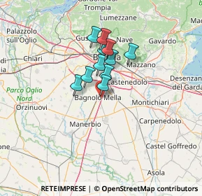 Mappa Via Agostino Gallo, 25021 Bagnolo Mella BS, Italia (8.95727)