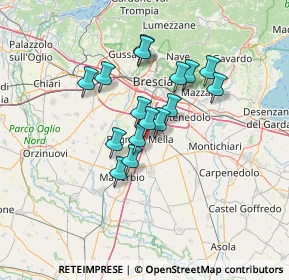 Mappa Via Agostino Gallo, 25021 Bagnolo Mella BS, Italia (10.25313)