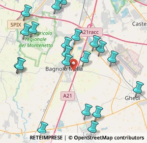 Mappa Via Agostino Gallo, 25021 Bagnolo Mella BS, Italia (4.779)