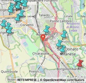 Mappa Raccordo Autostrada del Sole &, 20139 Milano MI, Italia (3.2205)