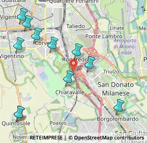 Mappa Raccordo Autostrada del Sole &, 20139 Milano MI, Italia (2.52545)