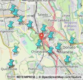 Mappa Raccordo Autostrada del Sole &, 20139 Milano MI, Italia (2.462)