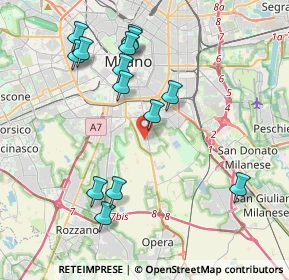 Mappa Via Muzio Attendolo Detto Sforza, 20141 Milano MI, Italia (4.15929)