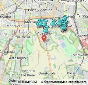Mappa Via Muzio Attendolo Detto Sforza, 20141 Milano MI, Italia (1.61364)