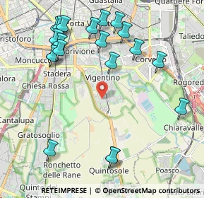 Mappa Via Muzio Attendolo Detto Sforza, 20141 Milano MI, Italia (2.416)