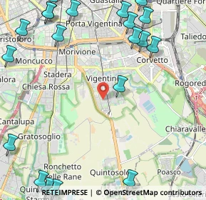 Mappa Via Muzio Attendolo Detto Sforza, 20141 Milano MI, Italia (3.2365)