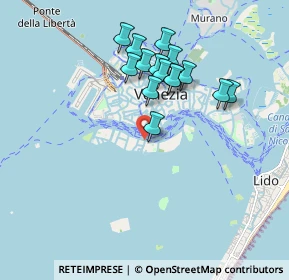 Mappa Fondamenta Ponte Lungo, 30133 Venezia VE, Italia (1.61267)