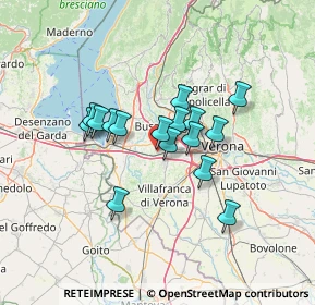 Mappa Val di, 37060 Sona VR, Italia (10.09688)