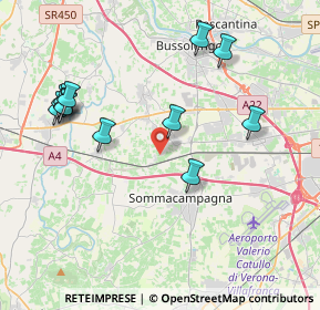 Mappa Val di, 37060 Sona VR, Italia (4.2875)