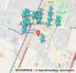 Mappa Via Lombardia, 25021 Bagnolo Mella BS, Italia (0.4535)