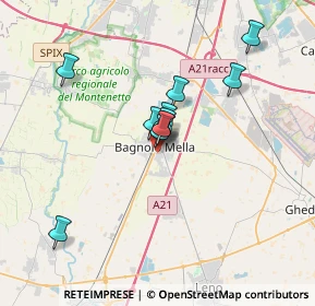 Mappa Via Lombardia, 25021 Bagnolo Mella BS, Italia (2.61091)