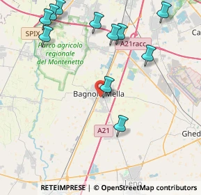 Mappa Via Lombardia, 25021 Bagnolo Mella BS, Italia (4.94909)