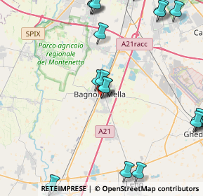 Mappa Via Lombardia, 25021 Bagnolo Mella BS, Italia (5.8)