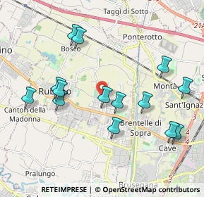Mappa Via Puglie, 35030 Sarmeola PD, Italia (2.055)