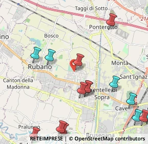 Mappa Via Puglie, 35030 Sarmeola PD, Italia (2.75733)
